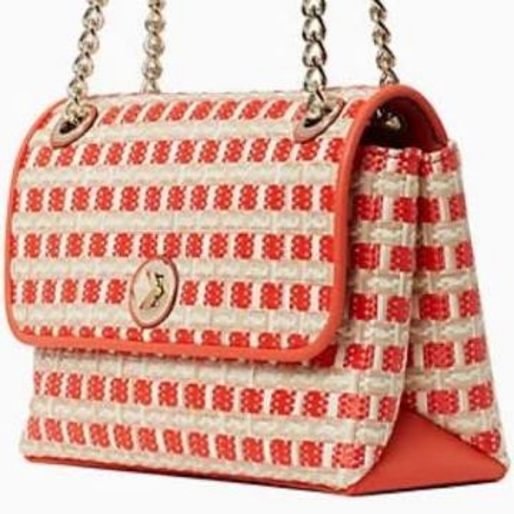 Kate Spade Natalia Straw shoulder bag